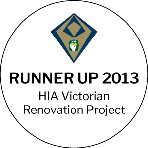 HIA Victorian Renovation Project Runner Up 2013